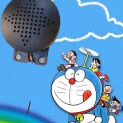 SUARA UNDUR KERETA LORI BUNYI AMARAN 12V-24v doraemon Reverse Parking Speaker SOUND Audio JDM Cartoon