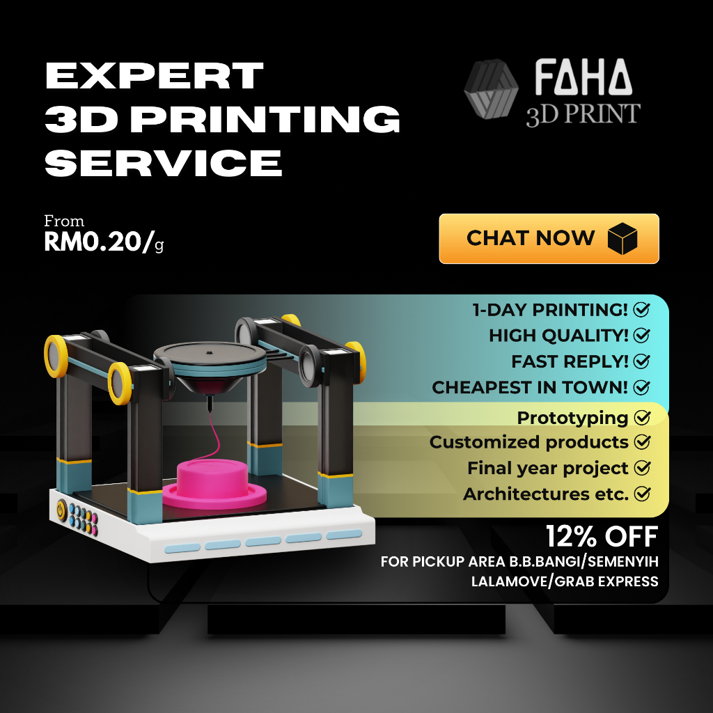 3D Printing Services (PLA+/ABS+/PETG+/TPU & Multicolor Print)