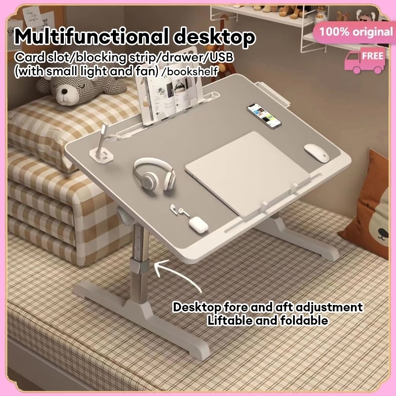 Bed Foldable Table Anti-slip Bed Laptop Table Notebook Table Portable Computer Desk Meja Komputer Mudah Alih 床上书桌