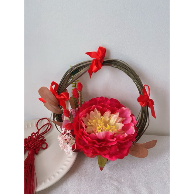 CNYFA001-002 CNY Decor Artificial Flower Arrangement 新年花年宵花装饰