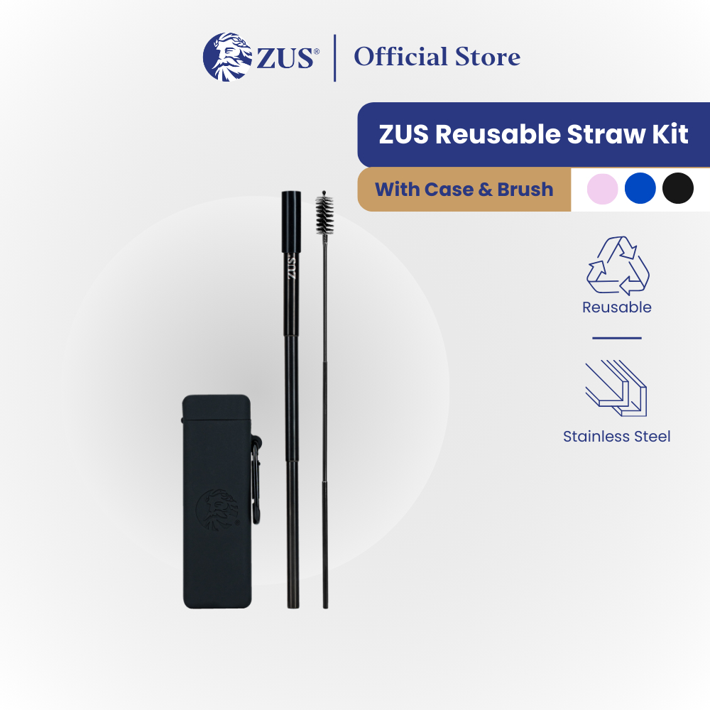 ZUS Reusable Straw Kit - 1's