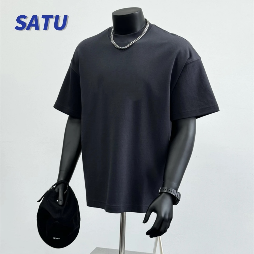 【READY STOCK】SATU Fashioneable Trendsetter's Pick:Bold Print Streetwear Tee-Sizes S-3XL Man