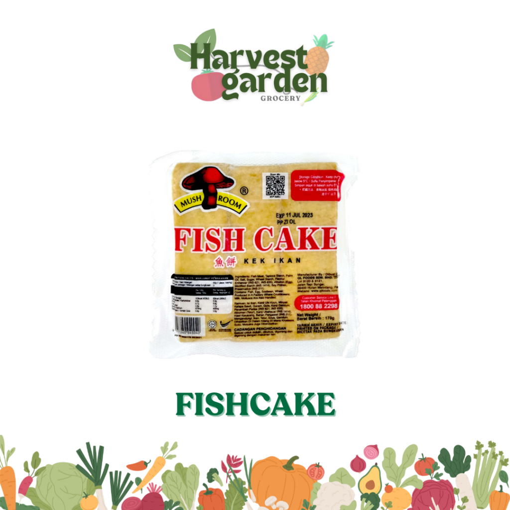 Mushroom Brand Fish Cake (170g)