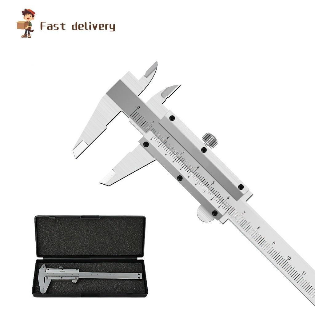 【COD】Precision Vernier Caliper mm High Accuracy Measuring Tool for DIY & Professional Engineering
