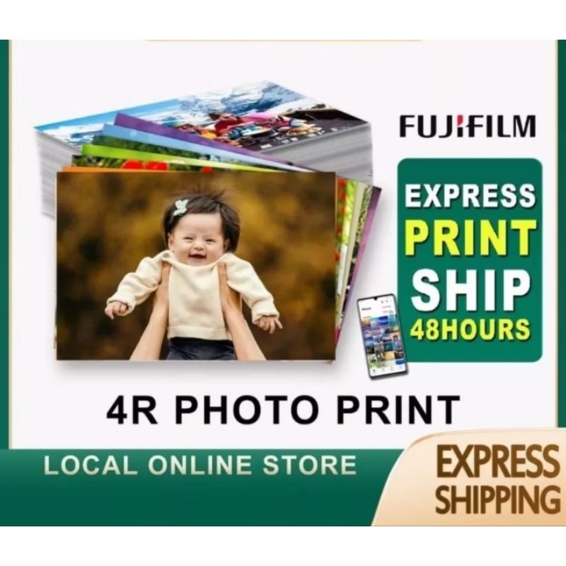4R Photo Printing-1pc,Fuji Paper(waterproof paper)minimum order 20pcs