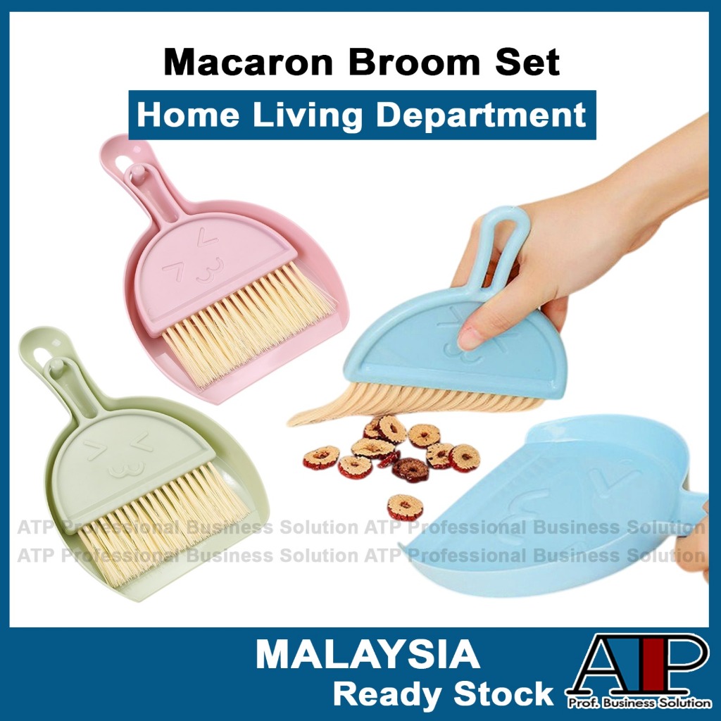 CleaningMini Desktop Sweep Cleaning Brush Keyboard Brush Broom Dustpan Set Mini Broom Table Household Cleaning Tools