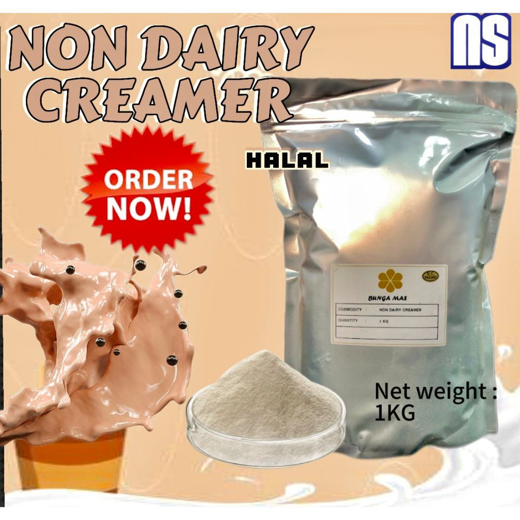 NON DAIRY CREAMER/植脂末/KRIMER BUKAN TENUSU - 1KG//ALUMINIUM BAG
