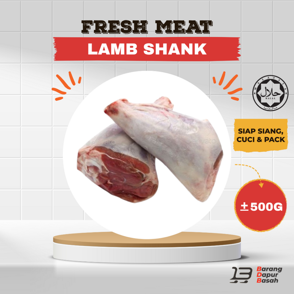 [DELIVERY 1 SEMENANJUNG] LAMB SHANK