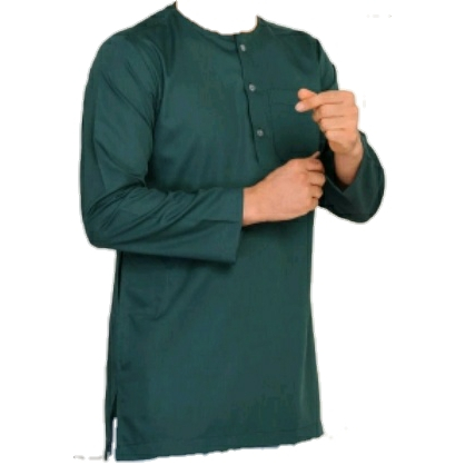 Kurta Lelaki Dewasa (TANPA KOLAR) - Material Cotton (Warna 2)