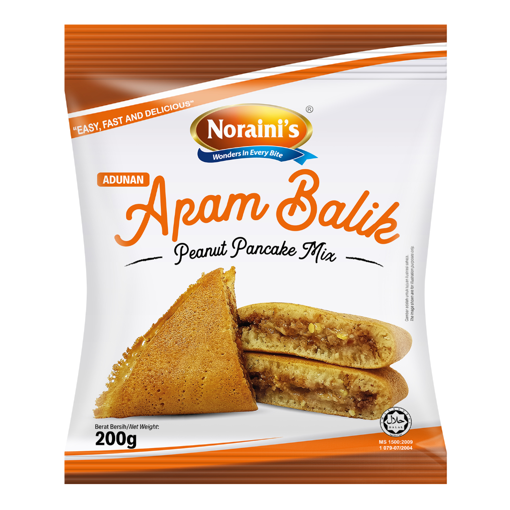 NORAINI'S INSTANT MIX APAM BALIK 200GM