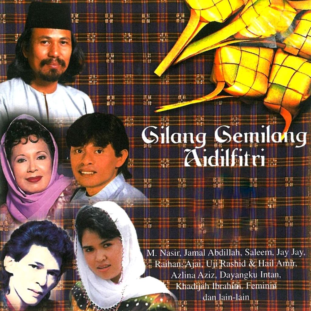 CD-R Gilang Gemilang Aidilfitri (2001) feat.M. Nasir, Azlina Aziz, Othman Hamzah, Jamal Abdillah, Saleem, Rem Hari Raya