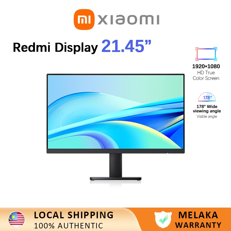 Xiaomi Redmi Monitor 21.45" 1080P FHD 75Hz Refresh Rate 178° Wide Viewing angle/Wall Mounting