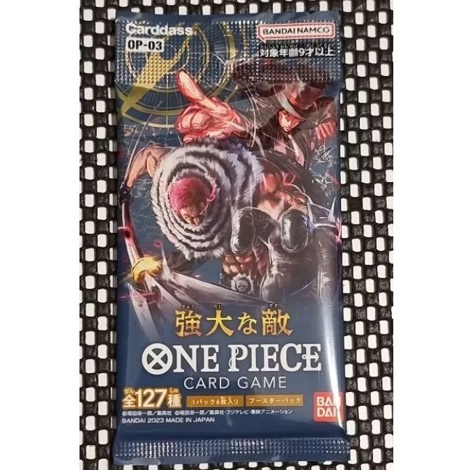 One Piece OP03 Seal Pack of 6 cards Authentic  (Buy more than 5 Packs  got free gift)