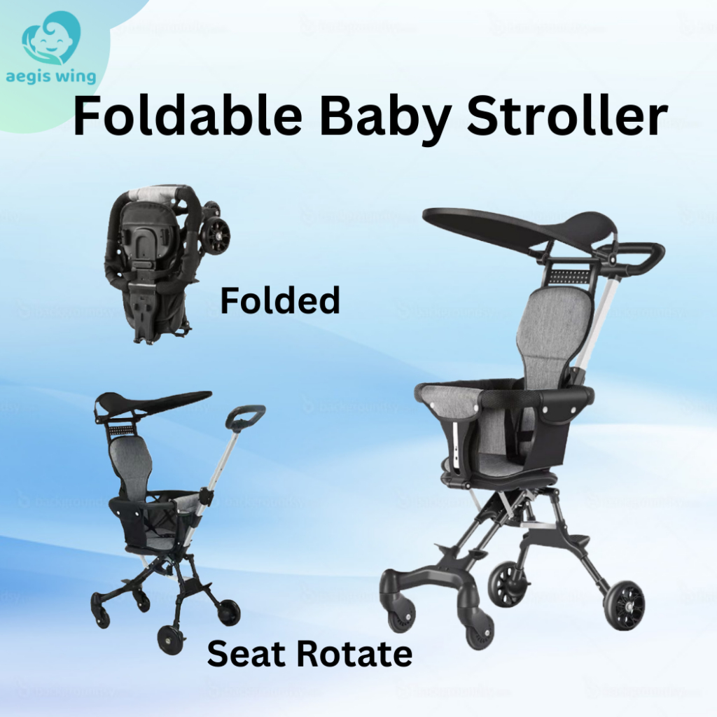 Foldable 2 Way Stroller Cushion Baby Magic Stroller Baby Travel Lightweight Foldable Stroler Stoller Baby Murah 婴儿车