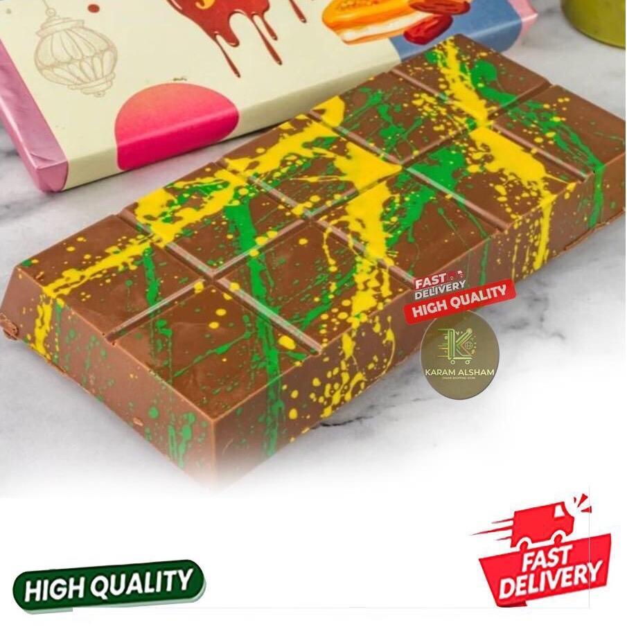 CHOCOLATE DUBAI, CHOCOLATE BAR VIRAL, CHOCOLATE KUNAFA/ KNAFEH Kunafa / dubai Chocolate / kunafa chocolate