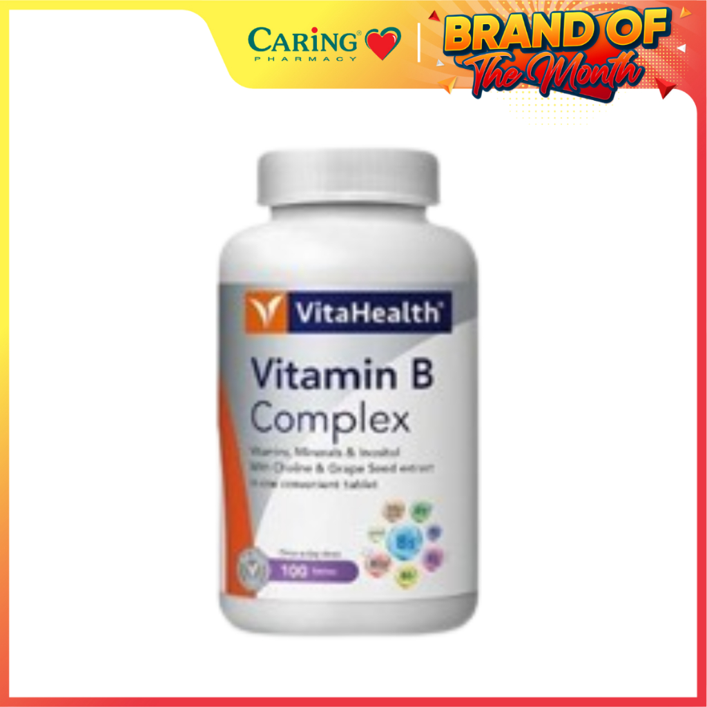 VITAHEALTH VITAMIN B COMPLEX 100S