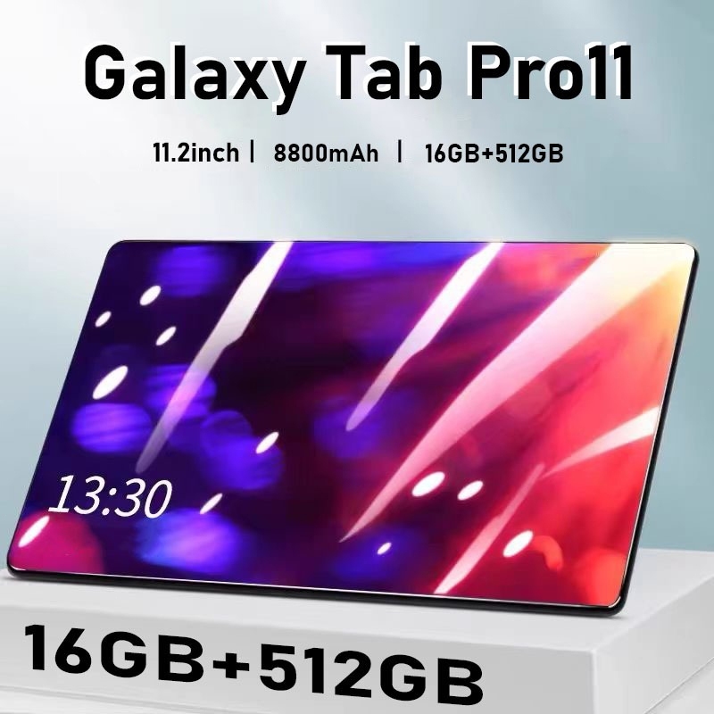 Tablet Android Tablet Asli Baru Bekal Jualan 16GB + 512GB Tablet Dual SIM 5G Tablet Game