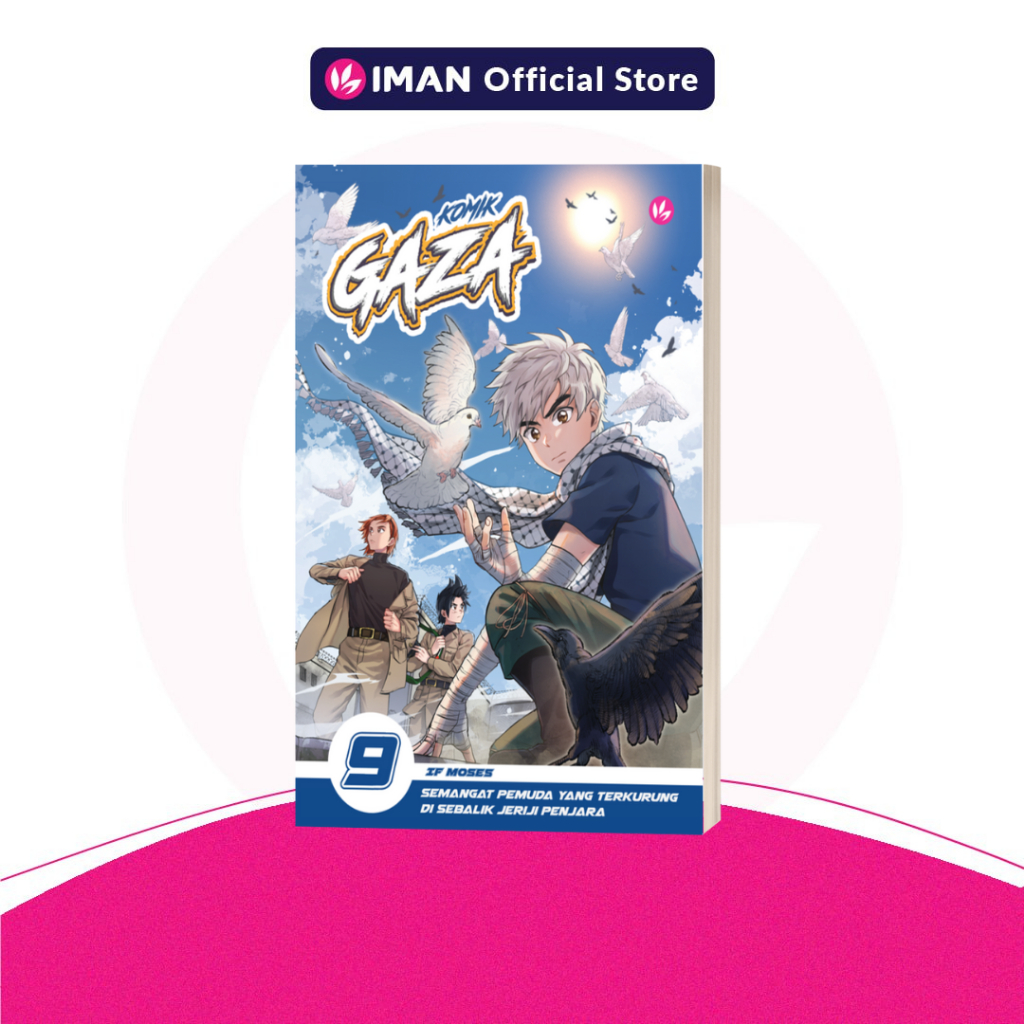 [2025] Komik Gaza #9: Semangat Pemuda Yang Terkurung Di Sebalik Jeriji Penjara [PBAKL 2025]