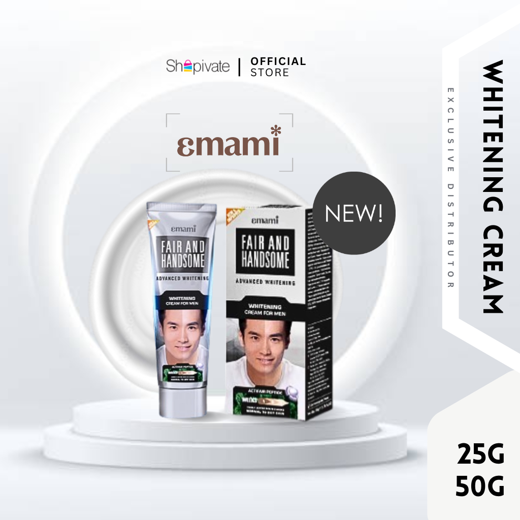 Emami Fair & Handsome ADVANCED WHITENING Cream 25g /50g (NEW)