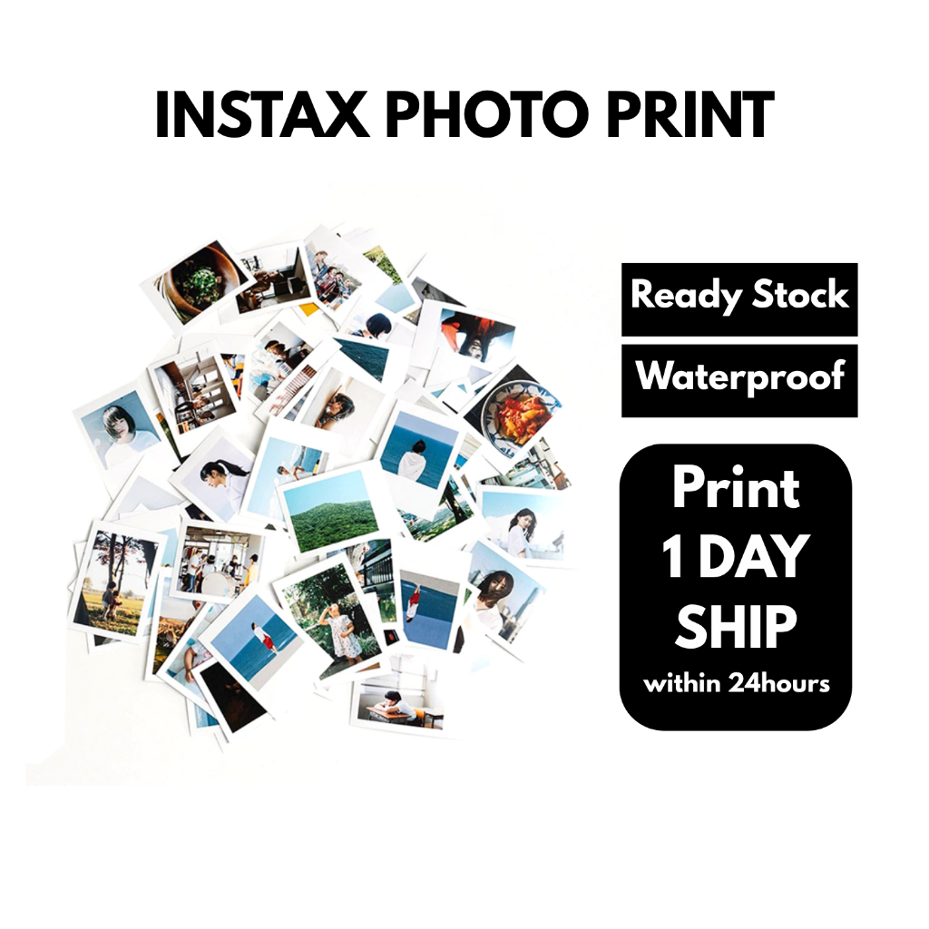 Cuci Gambar Polaroid/ Cuci 100pcs Free 10pcs I [Mini Order 20pcs] / Photo Print / Lomo Card
