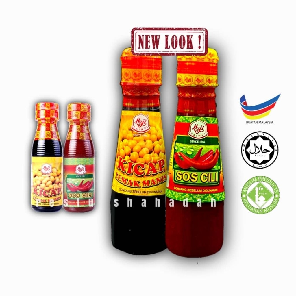 [READY STOCK] SOS CILI DAN KICAP MANIS MINI 150gm