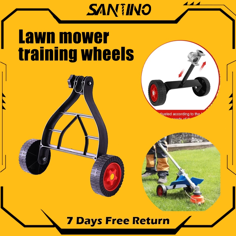 SANTINO MY Spot Wheel For Cordless Grass Lawn Mower Spare Parts Alat Ganti Mesin Potong Rumput Roda Bateri Grass Cutter
