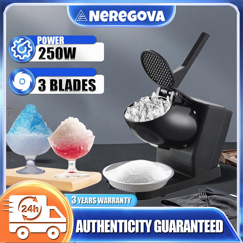3 Years Warranty❄️Ice Crusher Machine/mesin abc/cendol maker/ice shaver machine/Snow Ice Smoothie Ice Kacang Ready