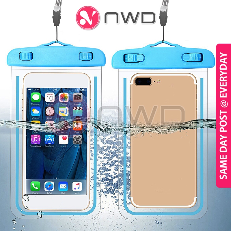 《 》Universal Waterproof Phone Pouch Bag Transparent PVC Case Outdoor Swimming Accessories Beg Kalis Air 手机防水袋