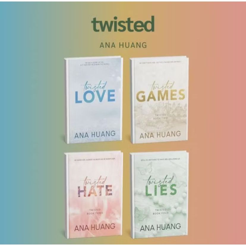 SET twisted series by ana huang twisted love twisted hate twisted lies twisted games romance books