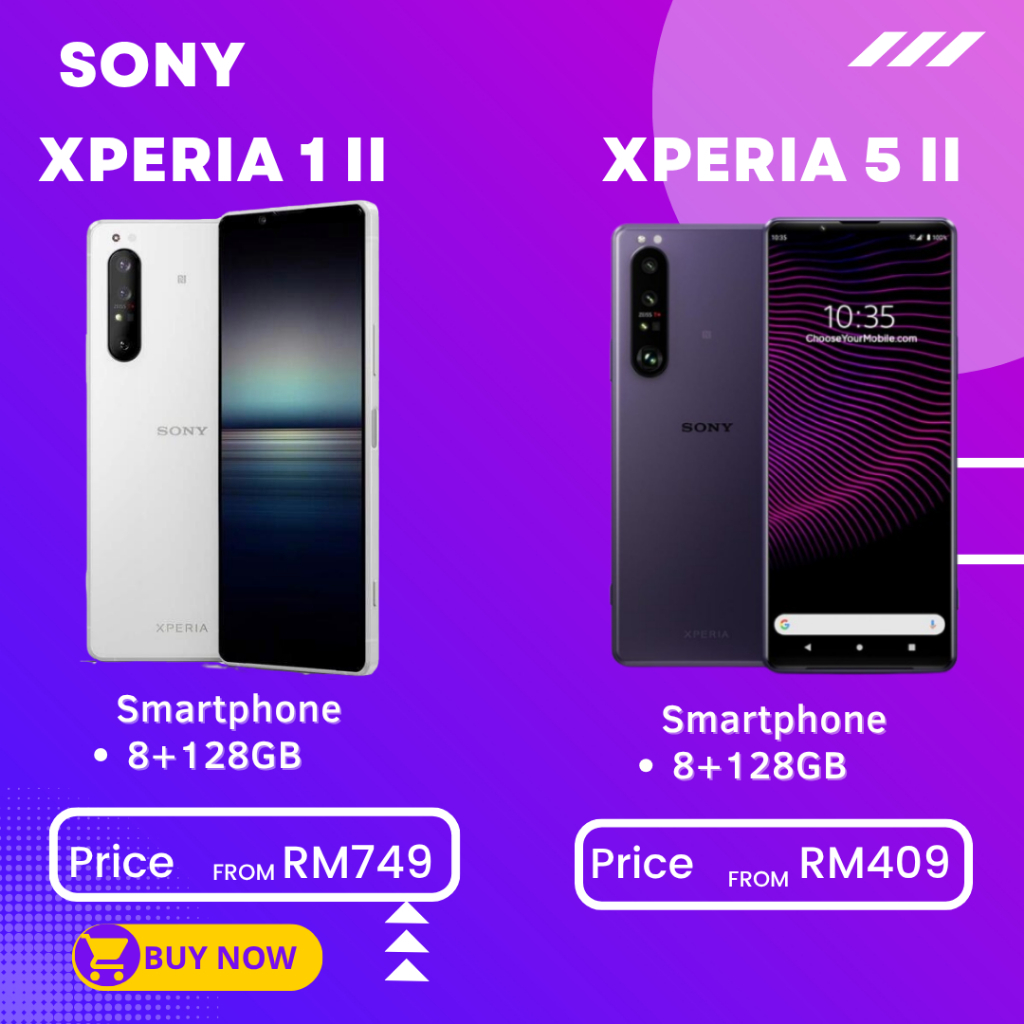 Sony Xperia 1 ii (5G) Xperia 5 ii 8GB RAM+ 128GB ROM (original second)2