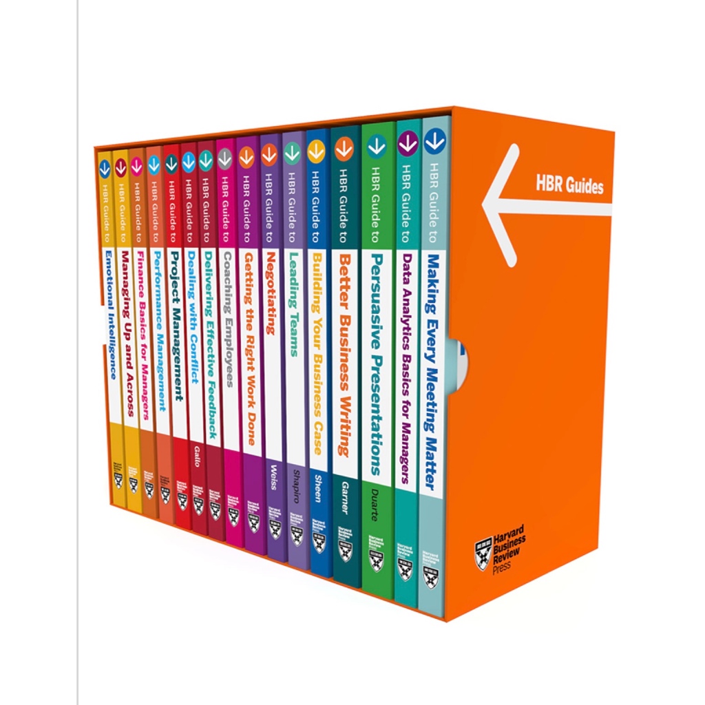(eBook PDF) COMBO SET 16 in 1: Harvard Business Review Guides Ultimate Boxed set