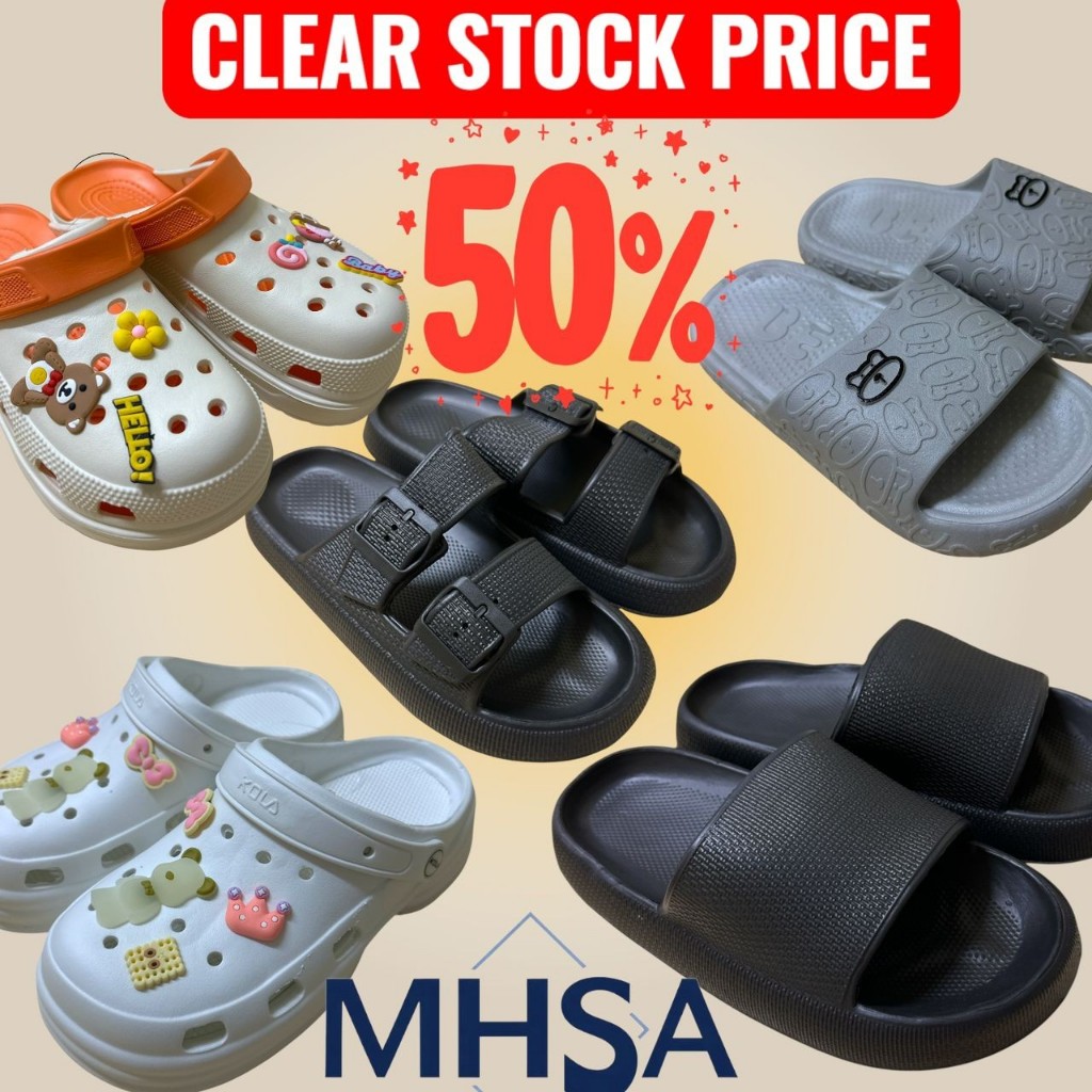 ✅ WAREHOUSE CLEAR STOCK / Harga Clearance / Slippers / Selipar / Sandals / Selipar Lelaki / Selipar Perempuan