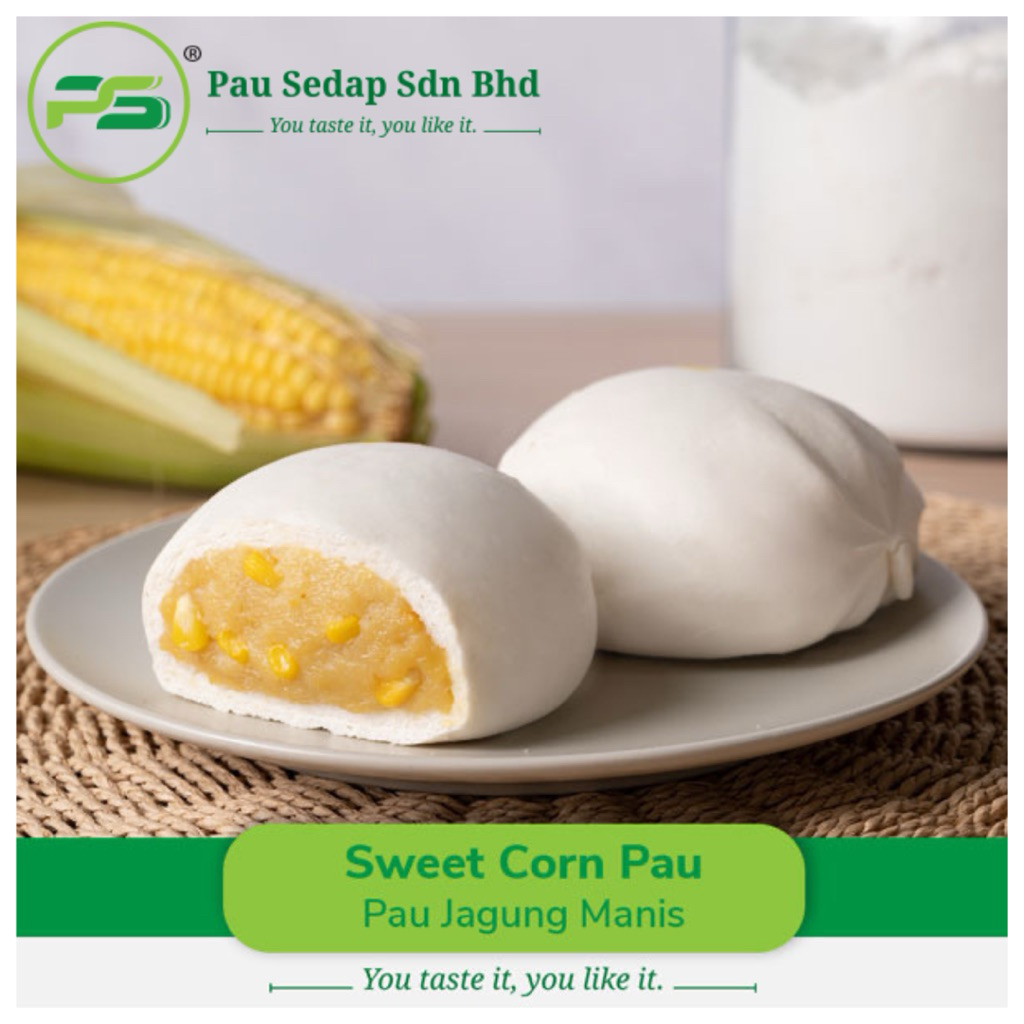FAST DELIVERY HALAL PAU SEDAP FROZEN BRAND MURAH HALAL GEBU LEMBUT LAZAT. 6PCS/PEK