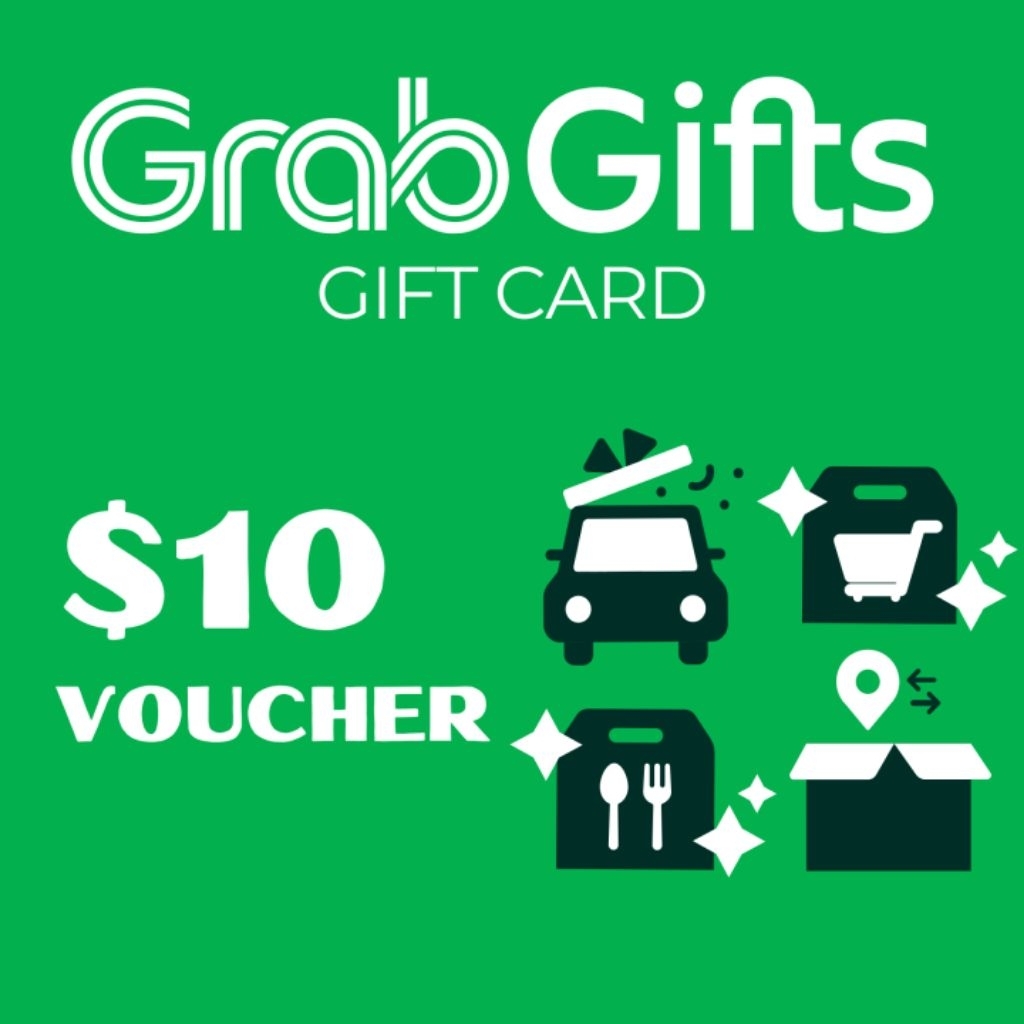 GrabFood Voucher Gift Card RM10 RM15