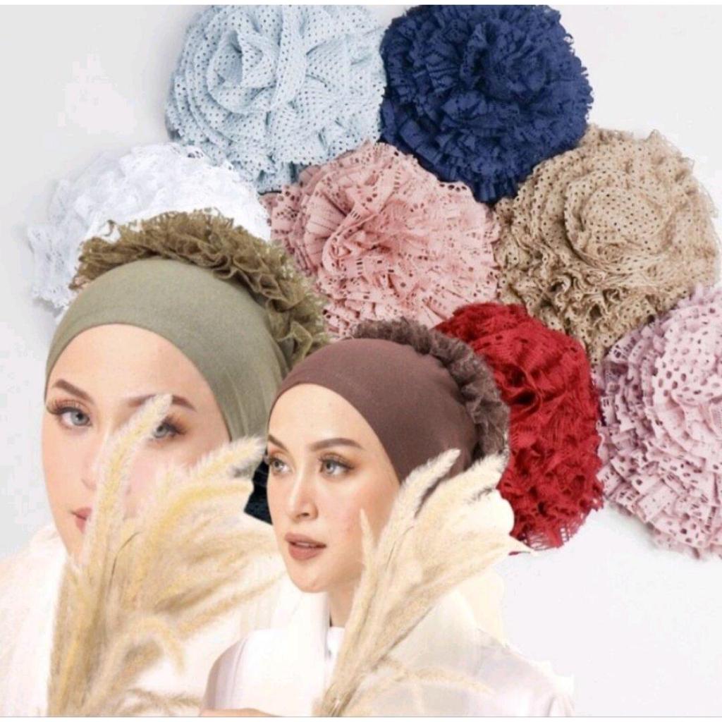 PREMIUM SANGGUL TURKEY (Lace Che Ta Style Inner) TURKISH BUN PREMIUM/ANAK