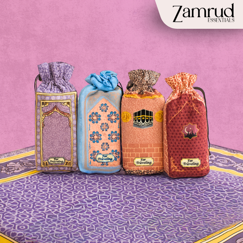 Travel Prayer Mat Sejadah SOUVENIR Haji Umrah/Door gift/Wedding/Wholesale Dropship