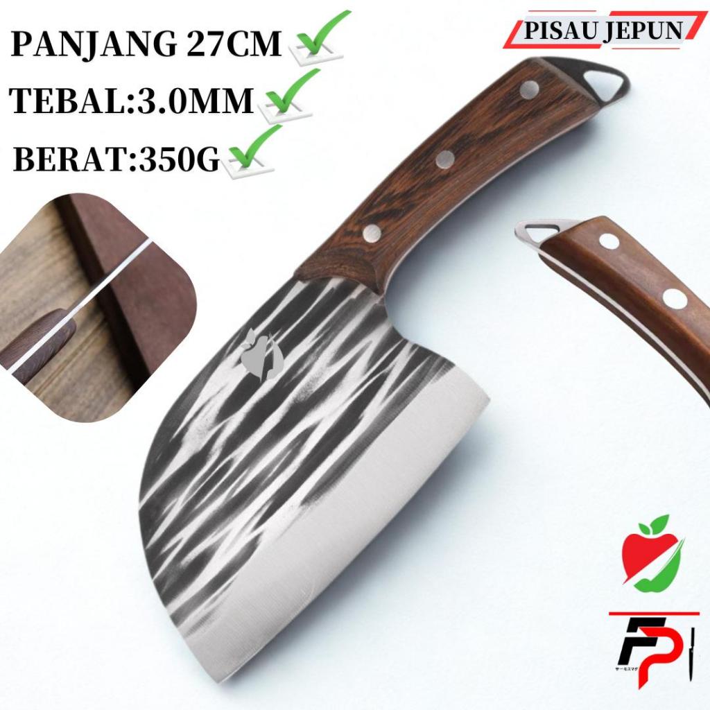 【HARGA BORONG】PISAU JEPUN VIRAL Super Sharp Knife Japan Japanese Knife Original Pisau jepun pisau lapah jepun pisau dap