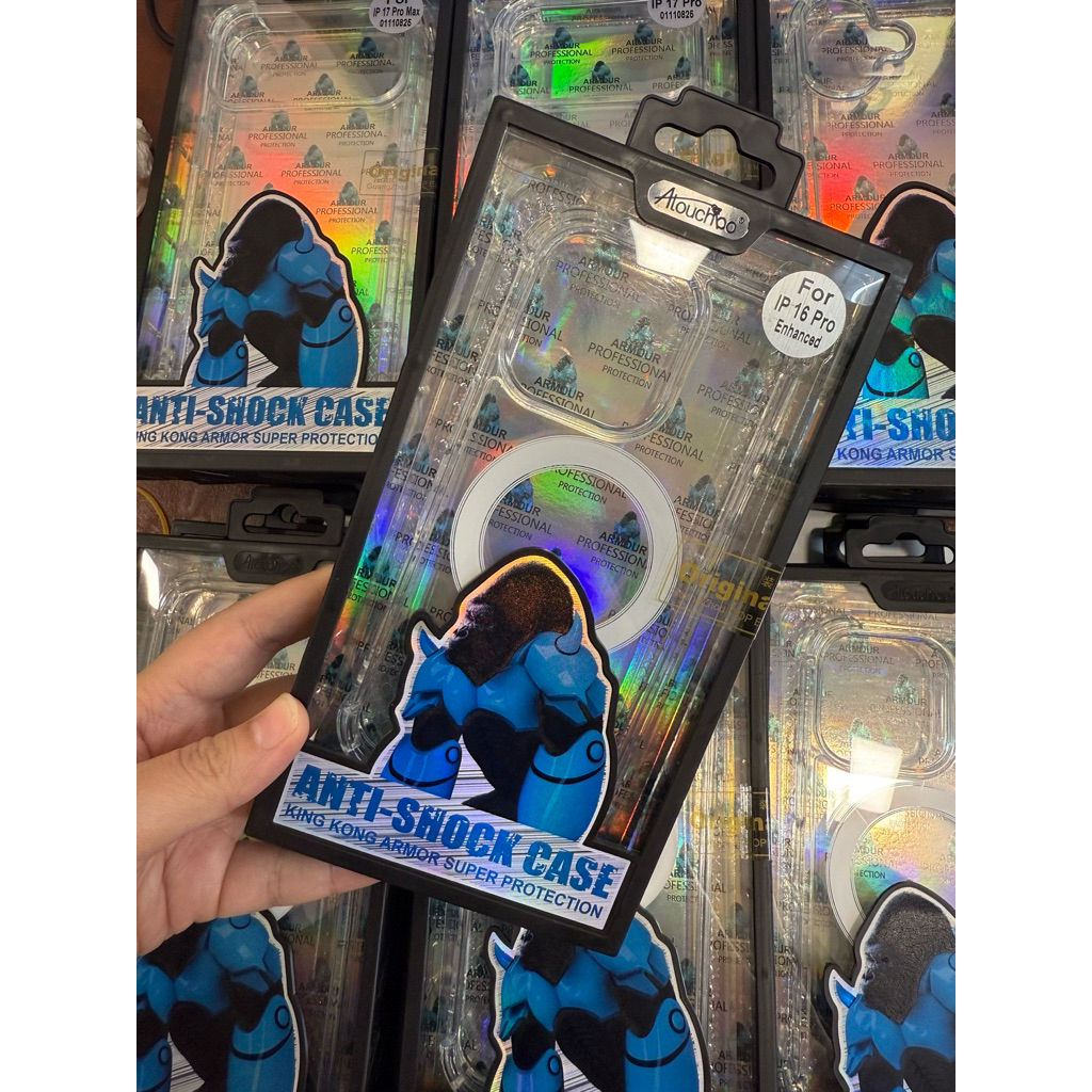 Ready Stock  ATB Magnetic IPhone 17 pro max silicon Casing cover TPU cover with magnetic 高透磁吸