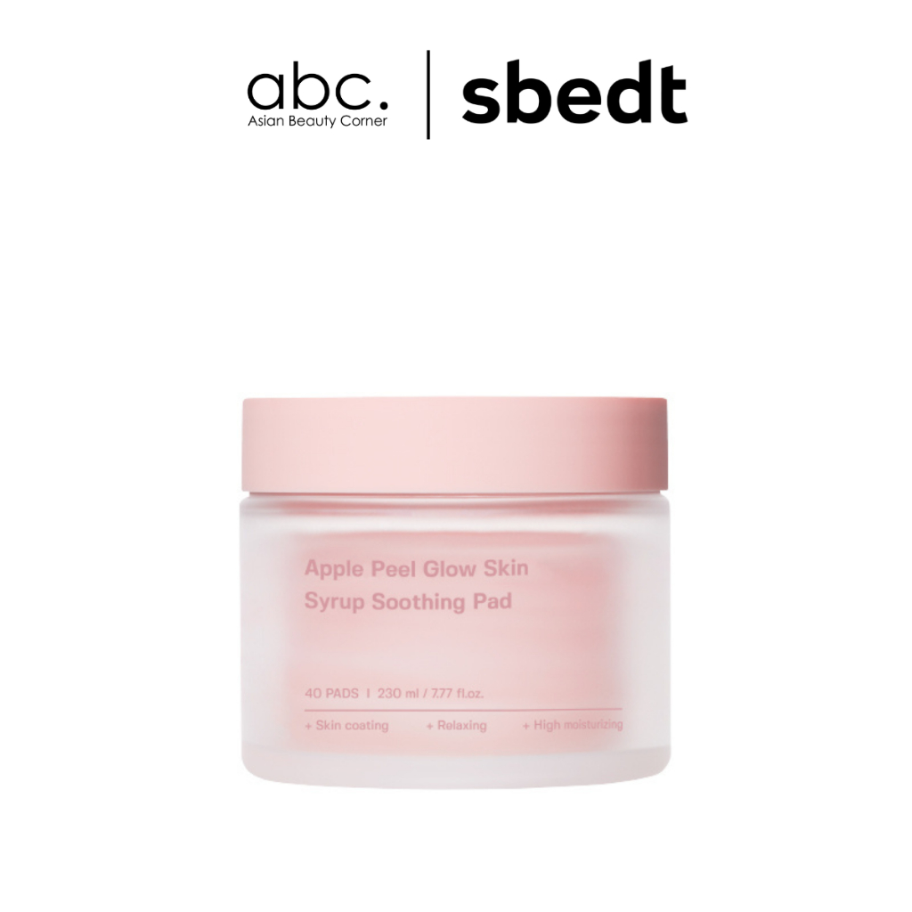 SUNGBOON EDITOR Apple Peel Glow Skin Syrup Soothing Pad (230ml x 40 Pcs)