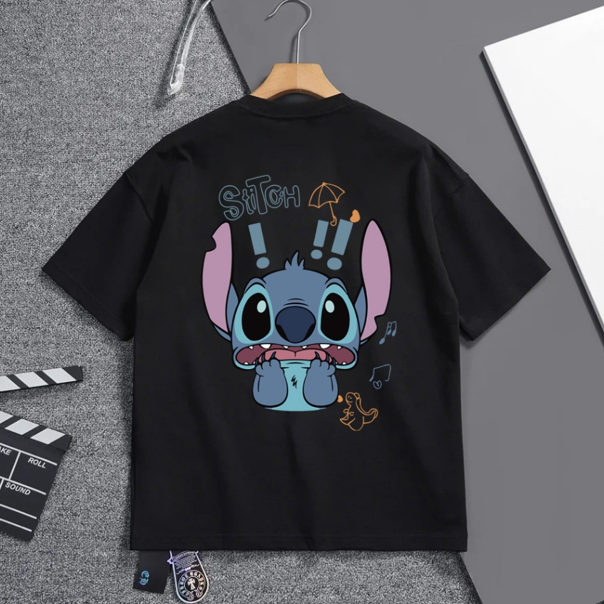 Stitiz's creative and fun print summer niche American fashion brand women's short-sleeved top is versatile