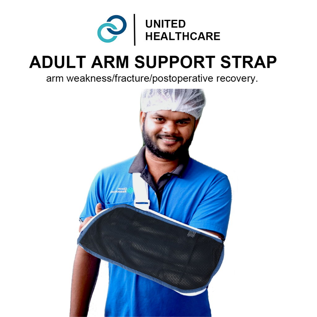 Mikro Medical Adult Arm Support Strap Shoulder Sling Elbow Brace | Arm Sling Support Shoulder Brace