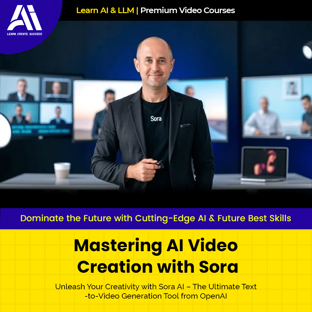 Video Course - Mastering AI Video Creation with Sora |  Ai Make Video | Make Video With AI
