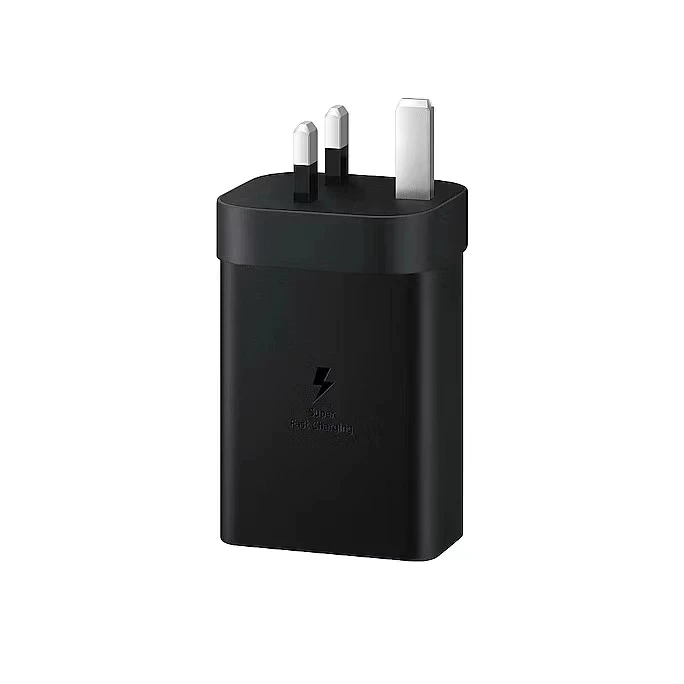 Samsung 65w Super Fast Charger For Samsung 3 Port PD+USB Super Fast Charging Adapter With Type-C To Type-C Cable