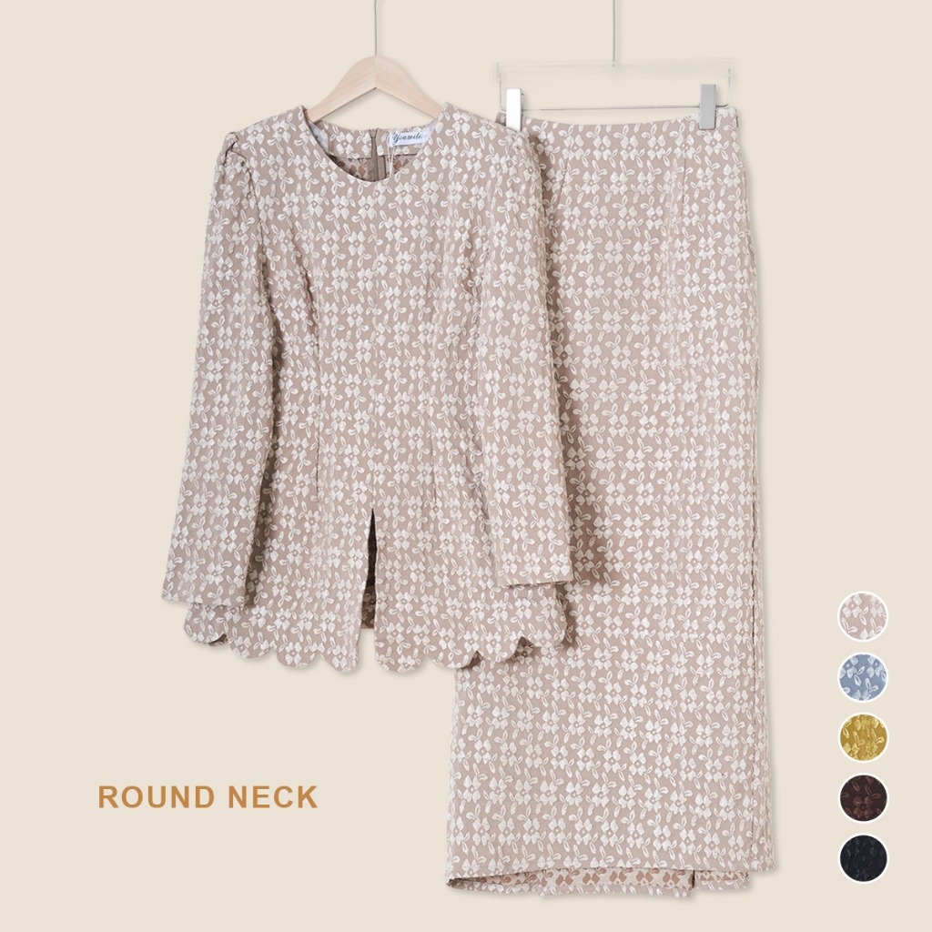 YOUMILIER ALICE BROCADE KURUNG I BAJU KURUNG MODEN WANITA YMWM047