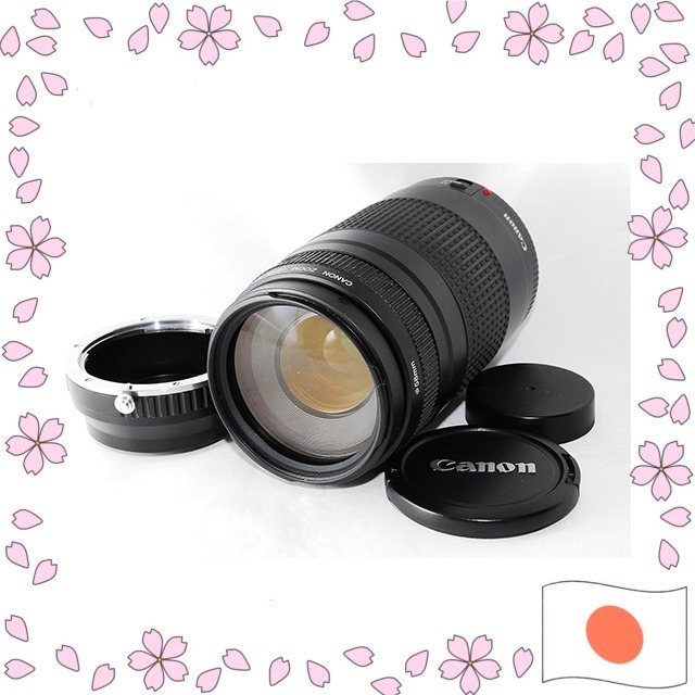 Canon Zoom Lens EF 75-300mm F4-5.6 II USM Telephoto Zoom Lens USED【Directly shipped from Japan】
