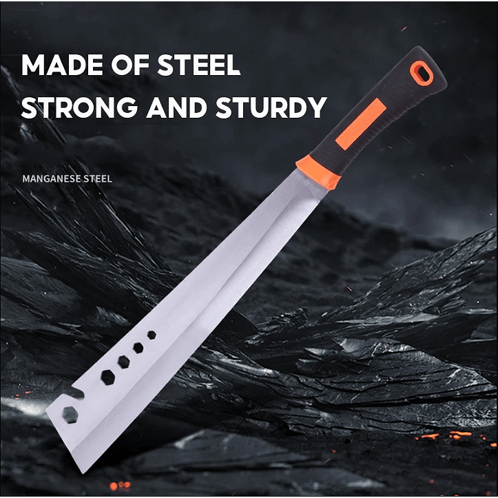 Pisau pemotong machete keluli Alat taman Cabang pemotong petani Pisau pelbagai fungsi luar