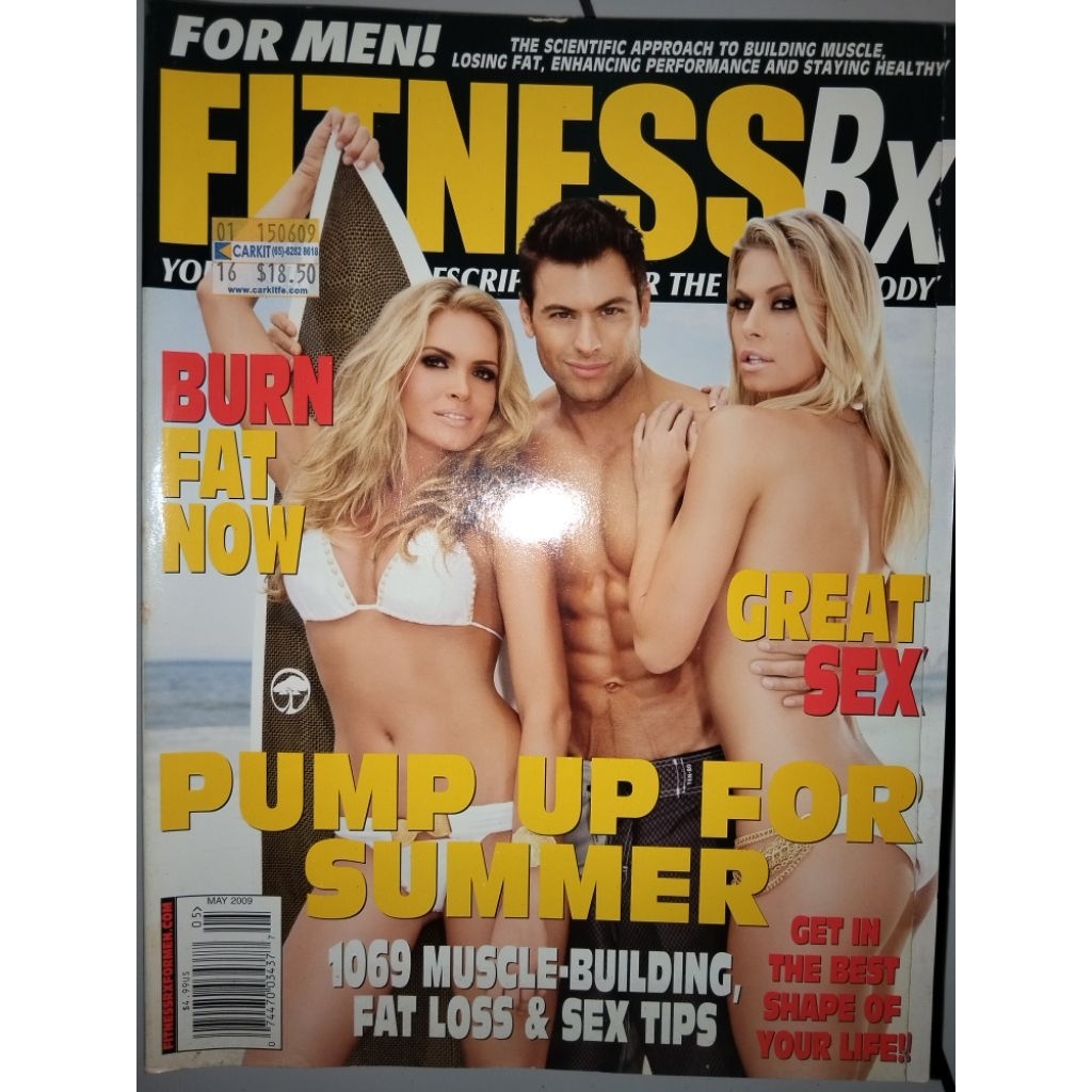 Fitness rx may 2009 majalah terpakai