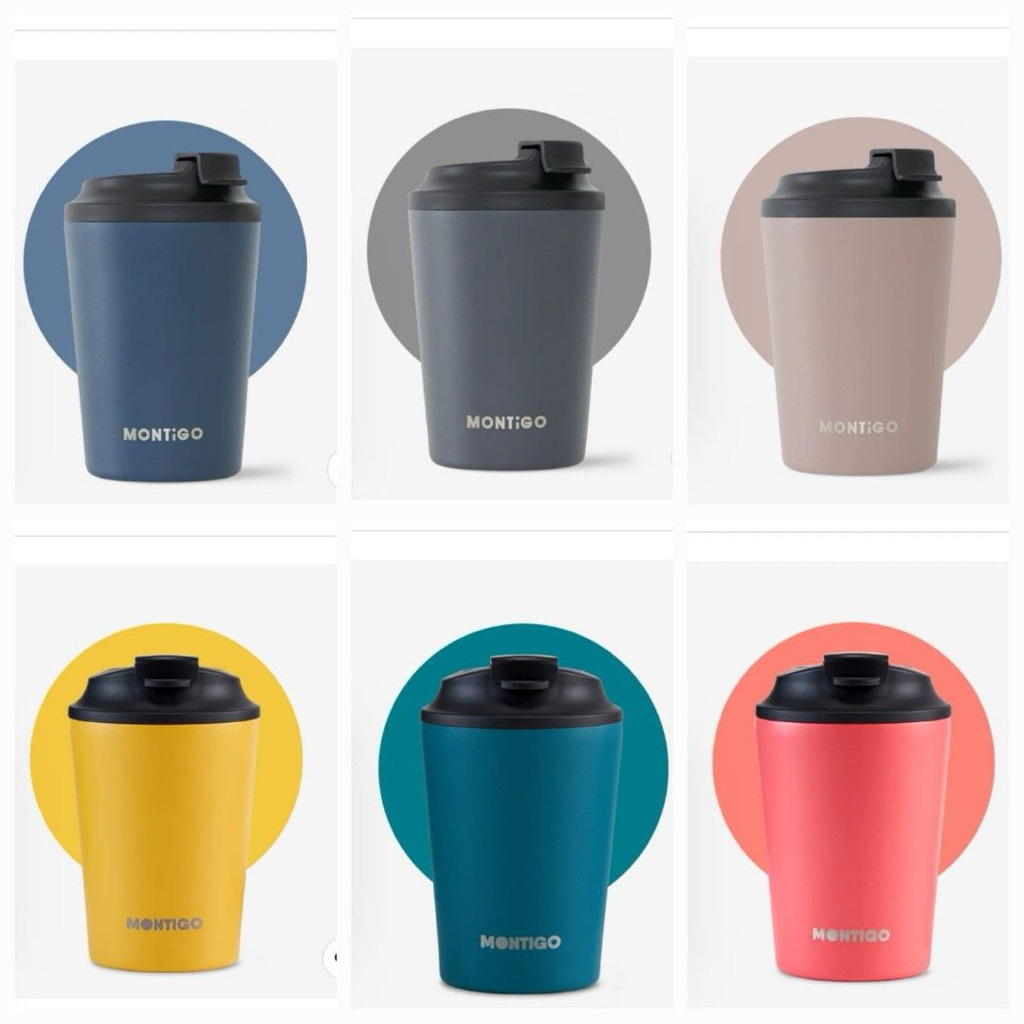 Montigo Sense Coffee Cup Regular (340ml/12oz) -Durable, Leakproof, Stainless Steel