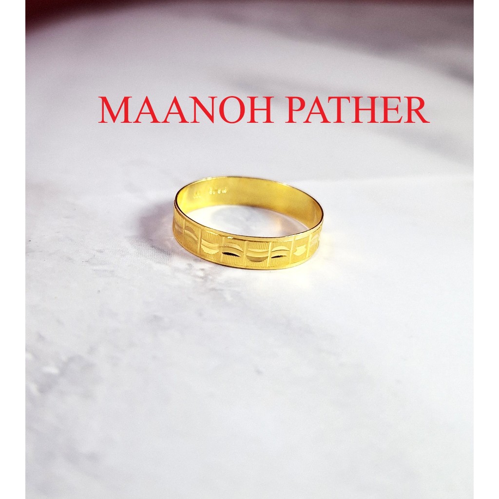 1.50GM-916 GOLD BAND RING-916 CIN CIN-916 INDIAN RING-916 RING-916 CIN CIN EMAS-916 GOLD-916 BAND RING-916 CIN CIN