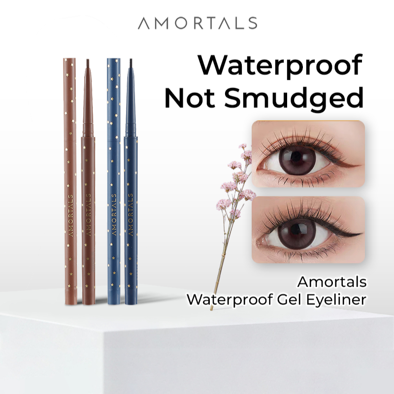 Amortals Korea Galaxy Waterproof Gel Eyeliner pen gel celak  celak mata celak kalis air尔木萄星系流云眼线胶笔 防水 防汗易卸眼线笔